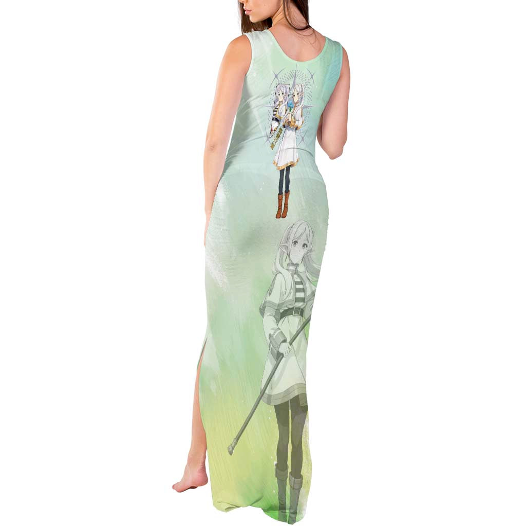 Frieren Frieren Beyond Journey’s End Tank Maxi Dress Ethereal Fantasy Anime Style