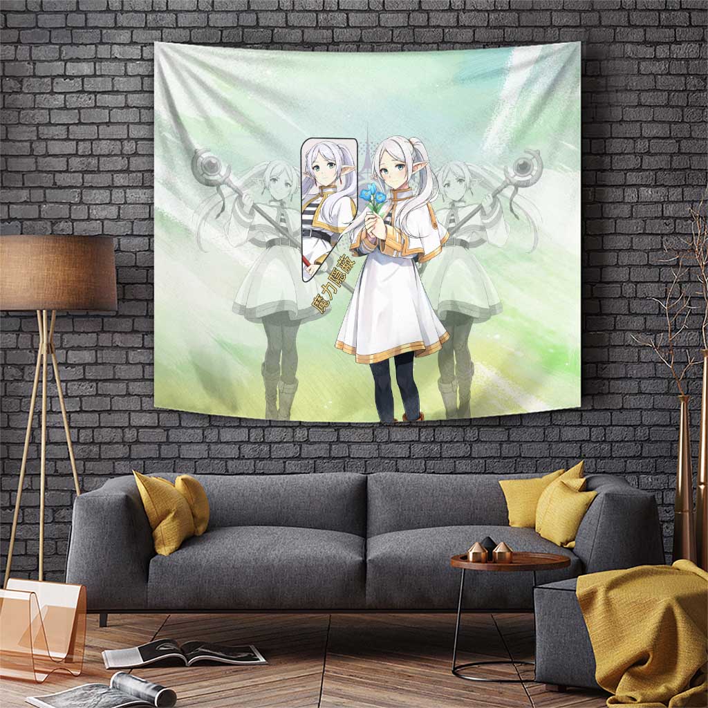 Frieren Frieren Beyond Journey’s End Tapestry Ethereal Fantasy Anime Style
