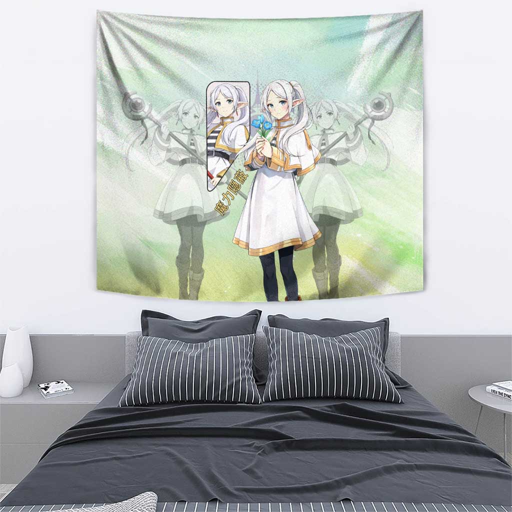Frieren Frieren Beyond Journey’s End Tapestry Ethereal Fantasy Anime Style