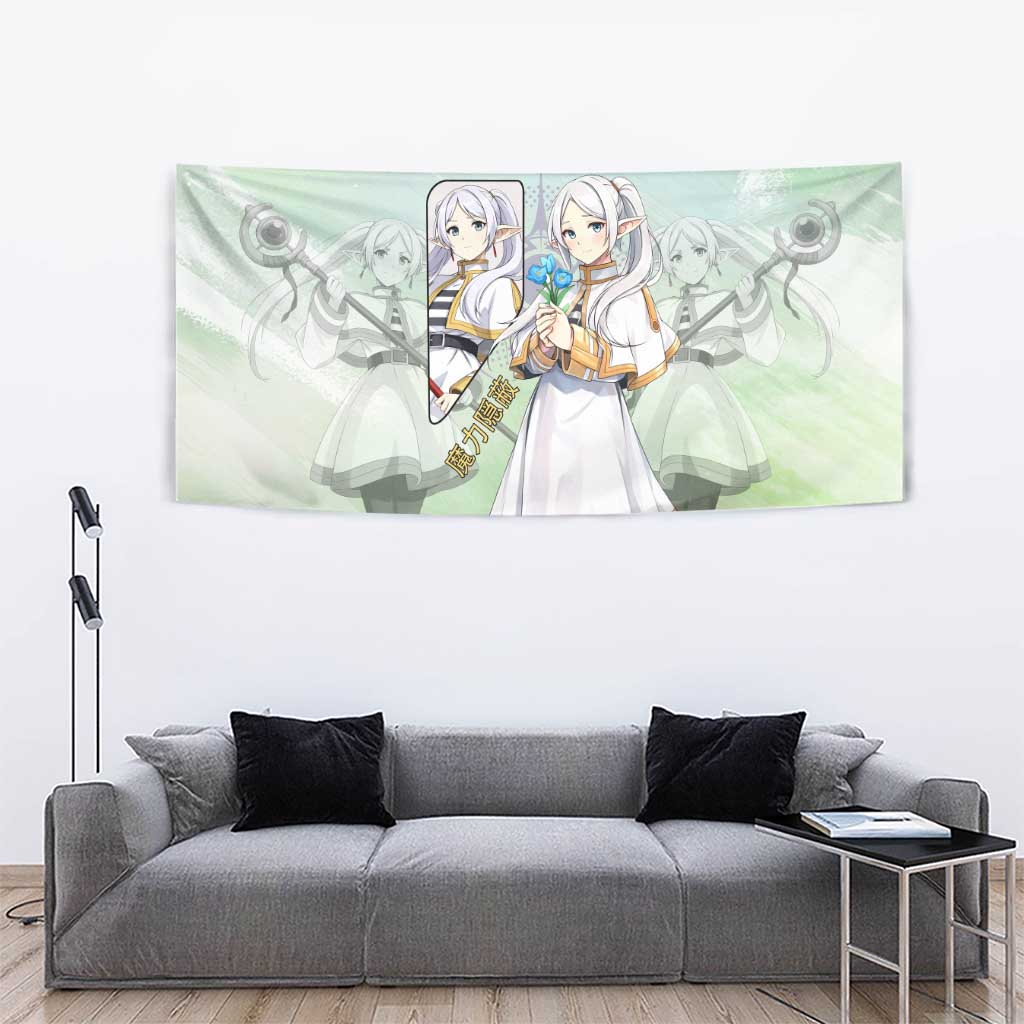 Frieren Frieren Beyond Journey’s End Tapestry Ethereal Fantasy Anime Style