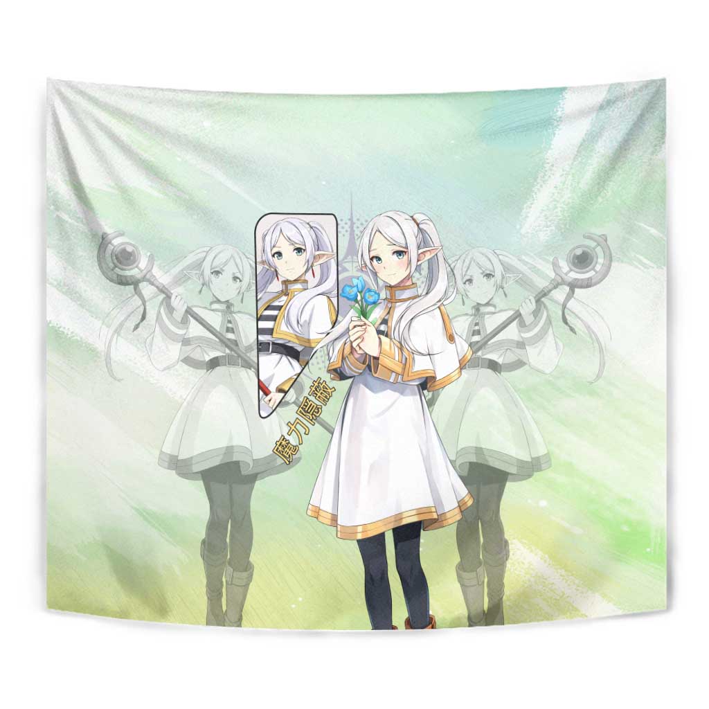 Frieren Frieren Beyond Journey’s End Tapestry Ethereal Fantasy Anime Style