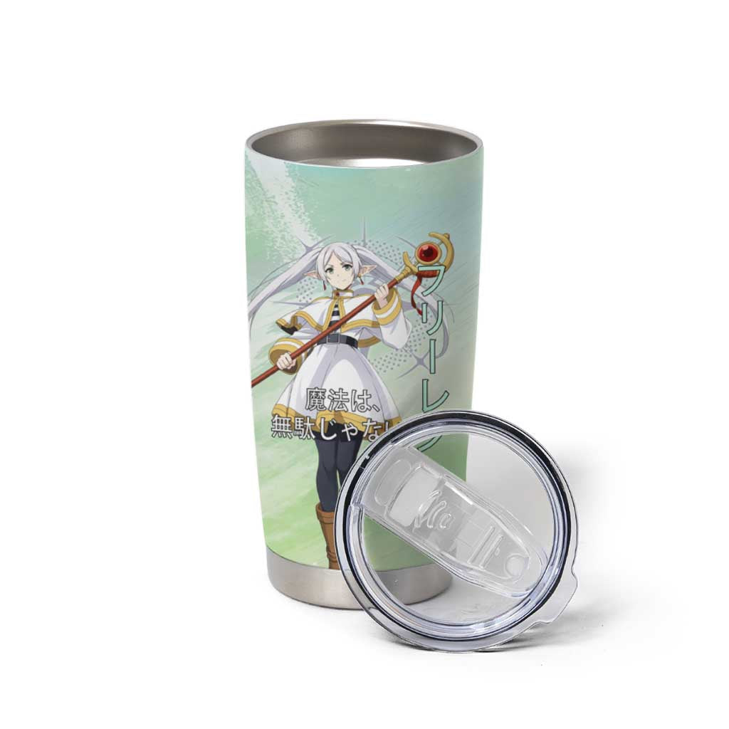 Frieren Frieren Beyond Journey’s End Tumbler Cup Ethereal Fantasy Anime Style