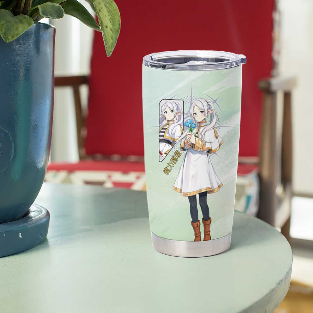 Frieren Frieren Beyond Journey’s End Tumbler Cup Ethereal Fantasy Anime Style