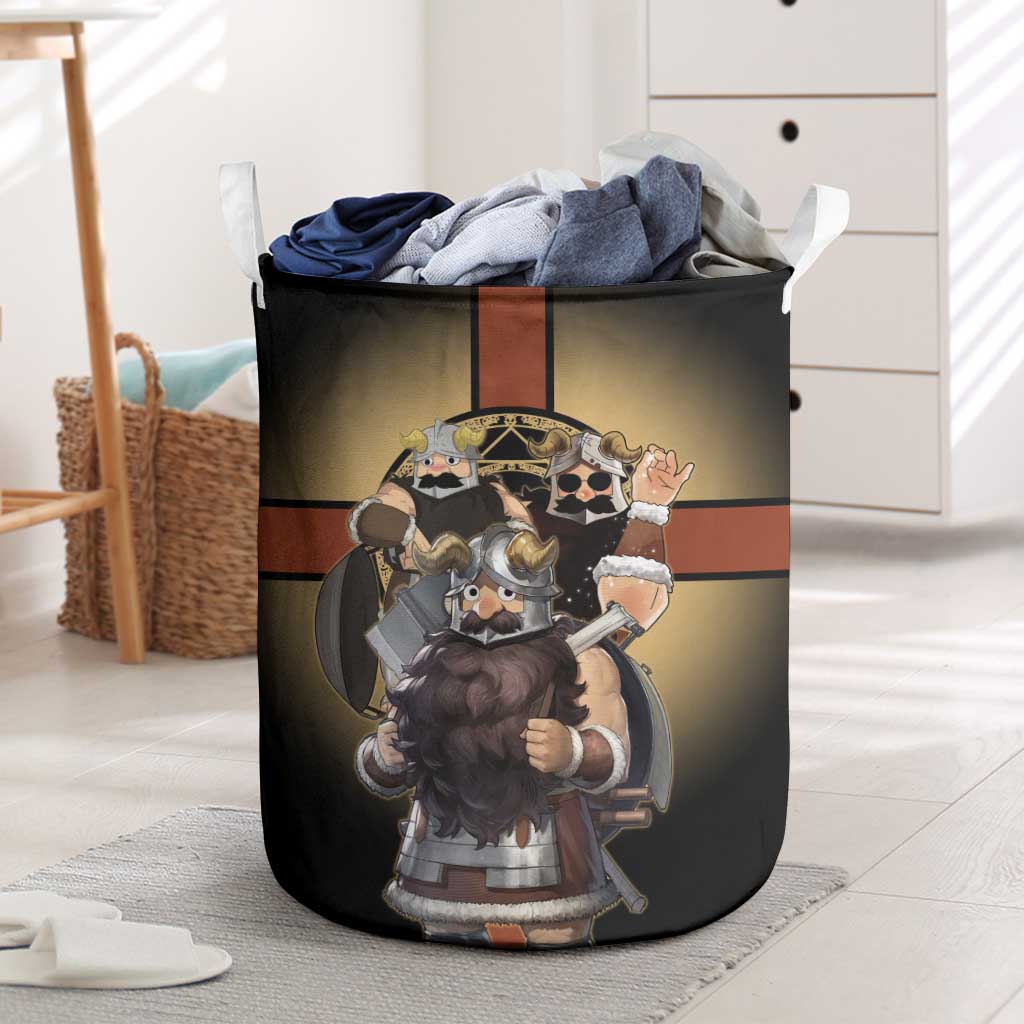 Senshi Viking Warrior Laundry Basket Fantasy Game Art Style