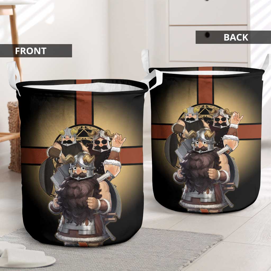 Senshi Viking Warrior Laundry Basket Fantasy Game Art Style