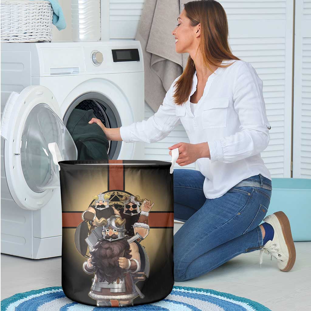Senshi Viking Warrior Laundry Basket Fantasy Game Art Style