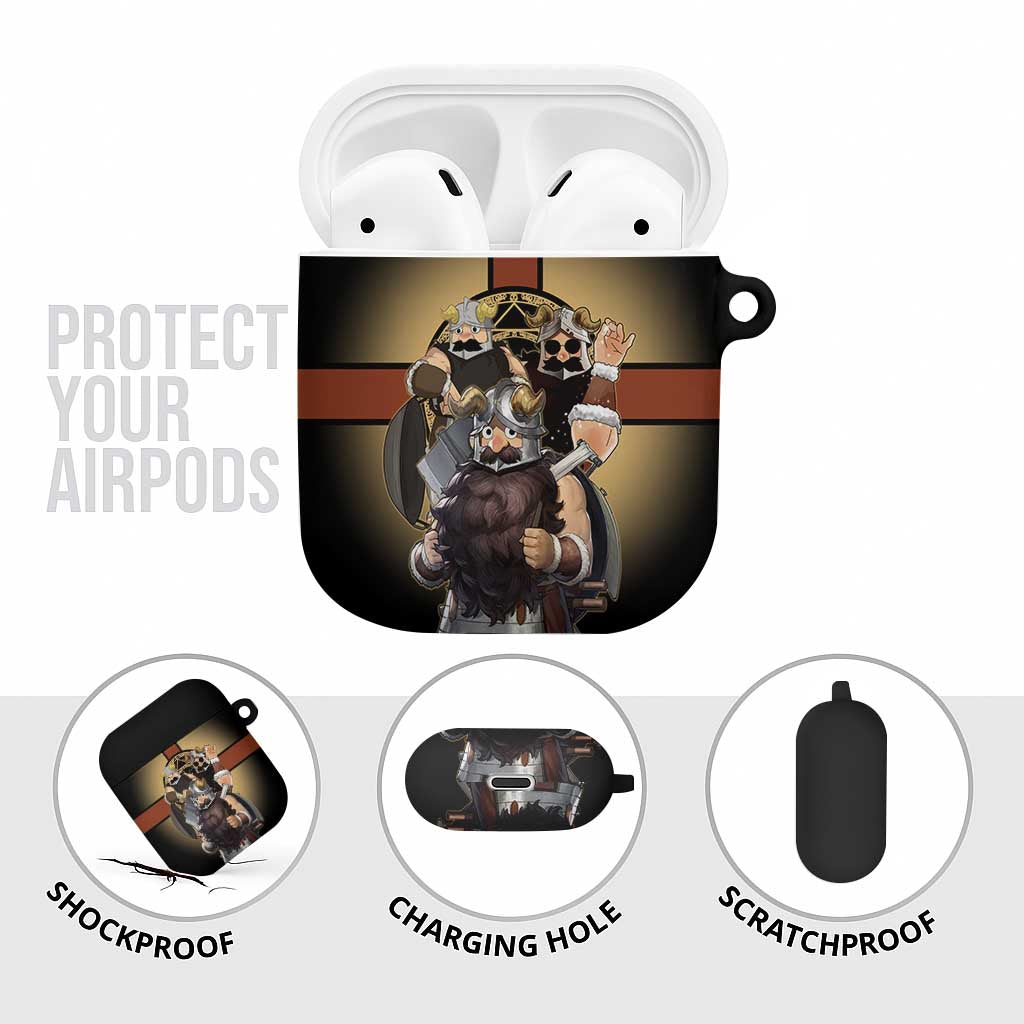Senshi Viking Warrior AirPods Case Fantasy Game Art Style