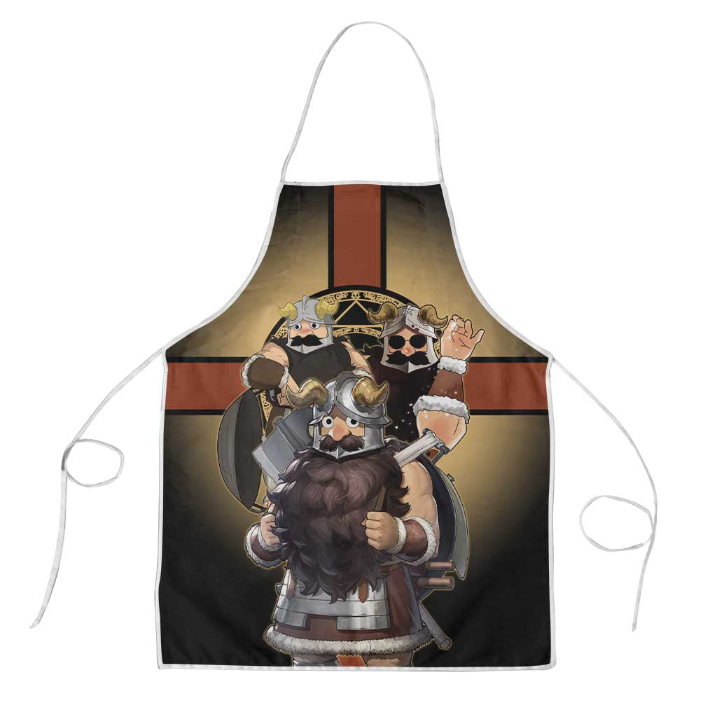 Senshi Viking Warrior Apron Fantasy Game Art Style