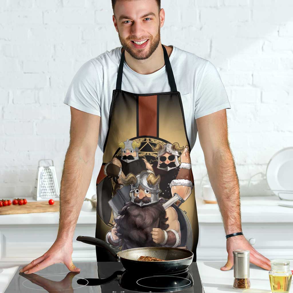 Senshi Viking Warrior Apron Fantasy Game Art Style