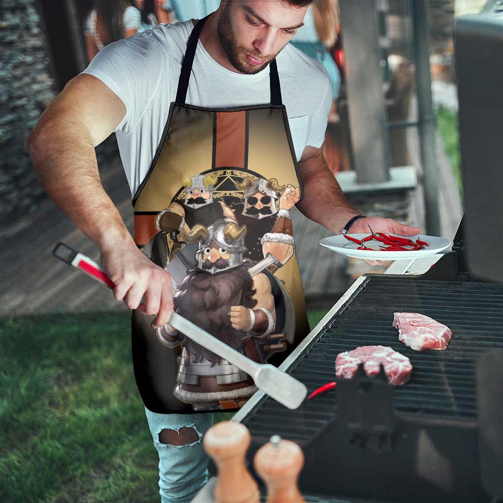 Senshi Viking Warrior Apron Fantasy Game Art Style