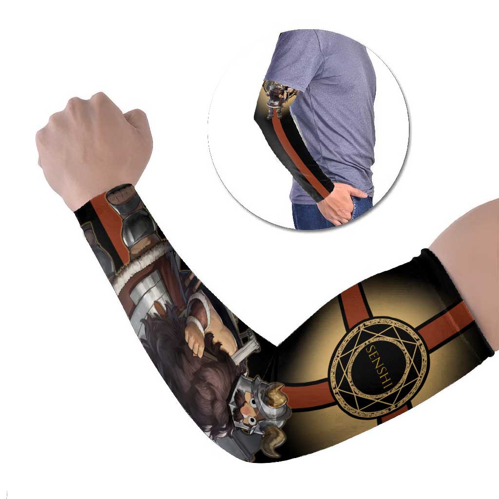 Senshi Viking Warrior Arm Sleeves Fantasy Game Art Style