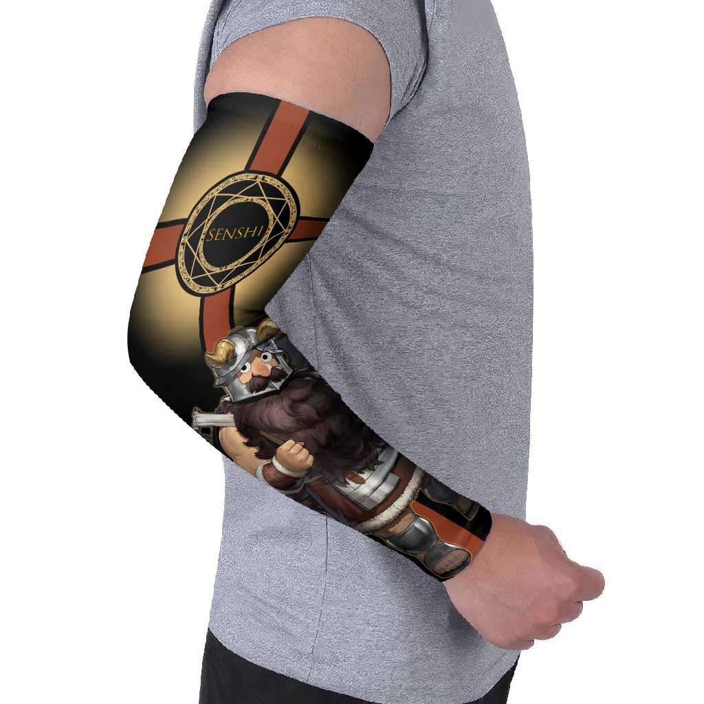 Senshi Viking Warrior Arm Sleeves Fantasy Game Art Style