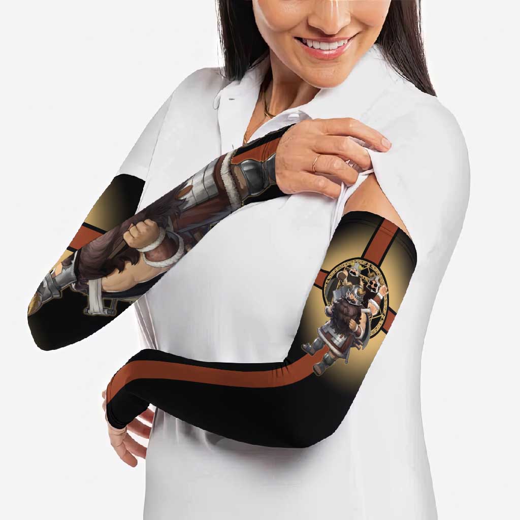 Senshi Viking Warrior Arm Sleeves Fantasy Game Art Style