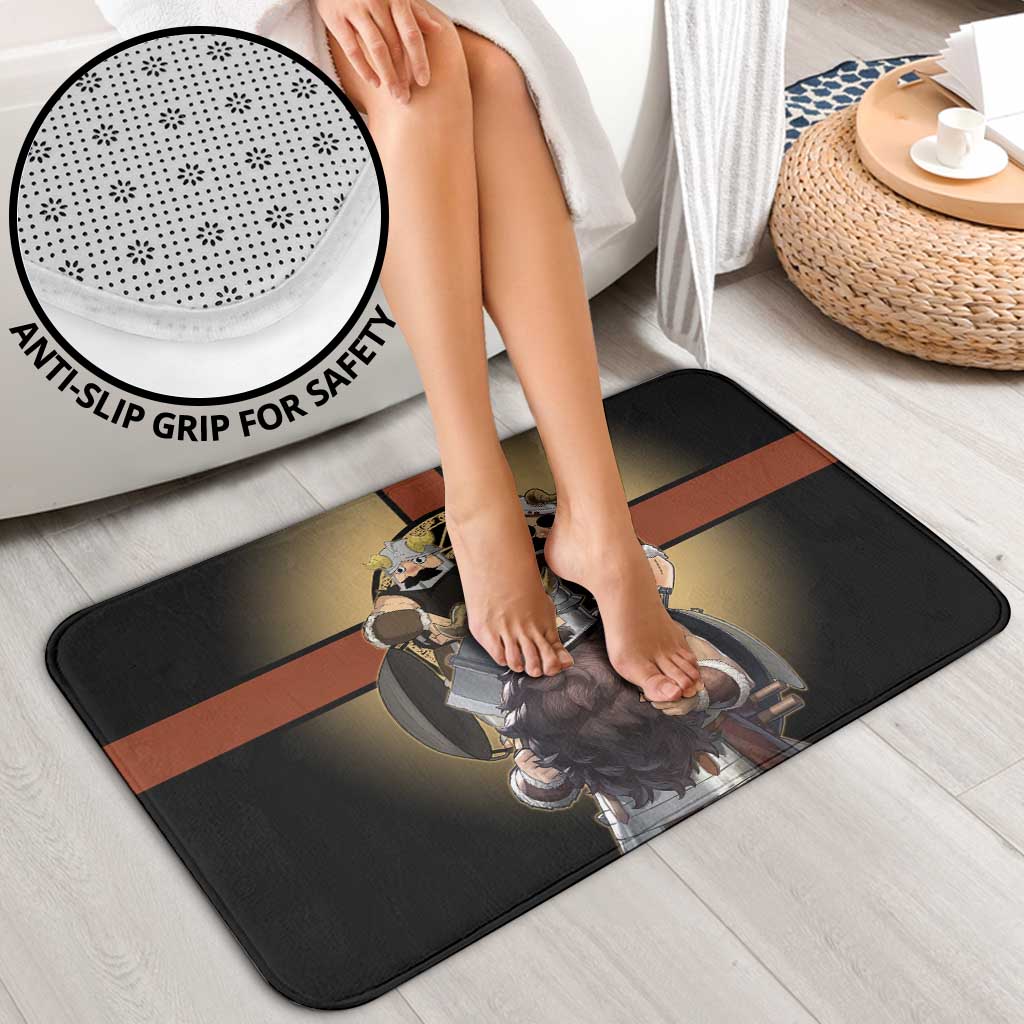 Senshi Viking Warrior Bathroom Set Fantasy Game Art Style