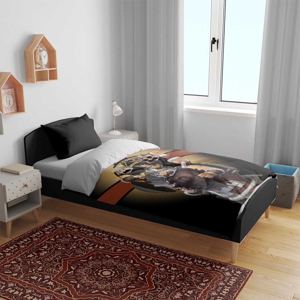 Senshi Viking Warrior Bedding Set Fantasy Game Art Style
