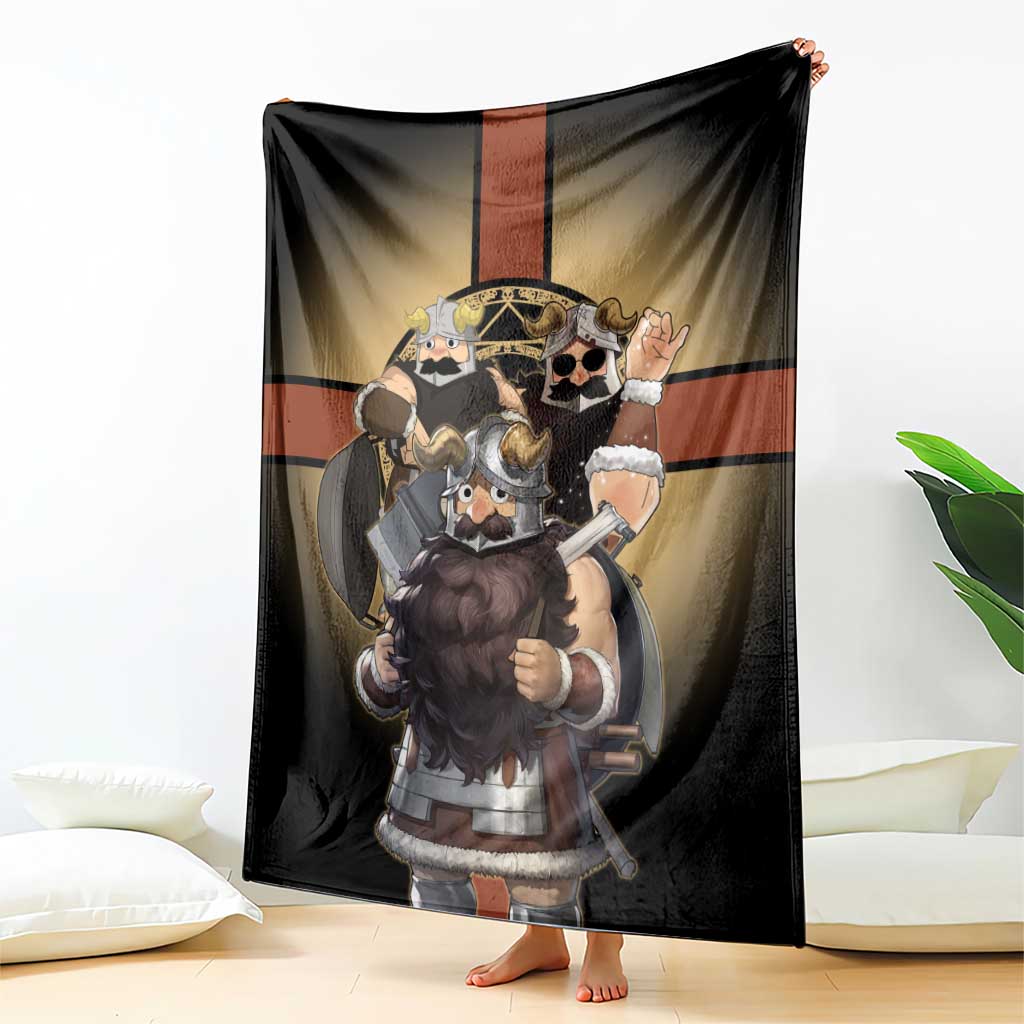 Senshi Viking Warrior Blanket Fantasy Game Art Style