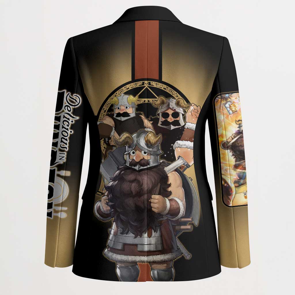 Senshi Viking Warrior Blazer Fantasy Game Art Style