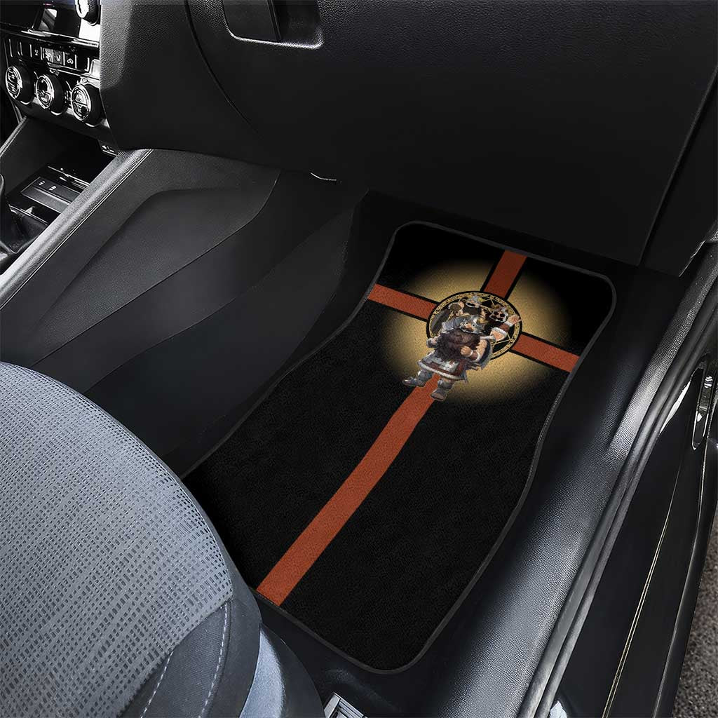 Senshi Viking Warrior Car Mats Fantasy Game Art Style