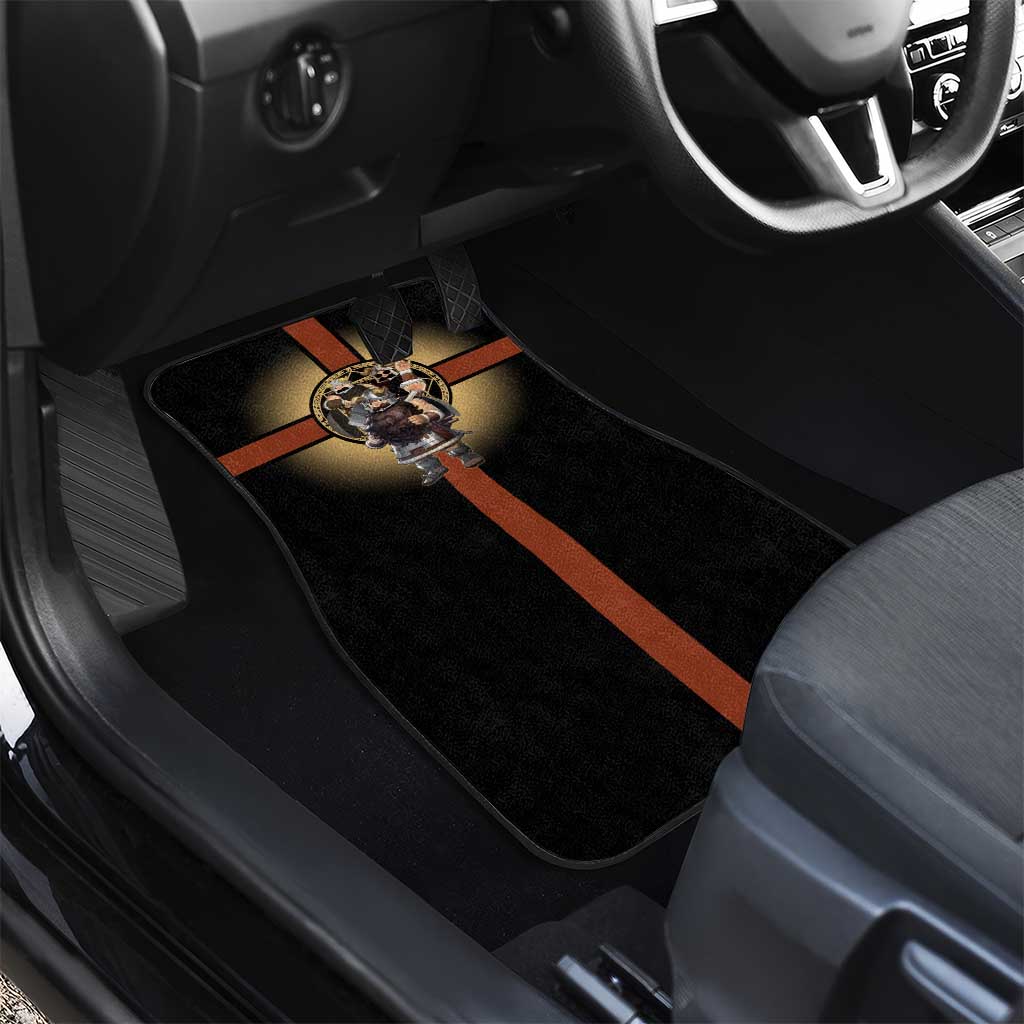 Senshi Viking Warrior Car Mats Fantasy Game Art Style