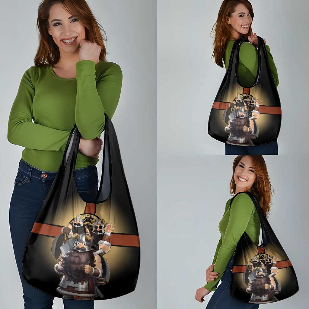 Senshi Viking Warrior Grocery Bag Fantasy Game Art Style