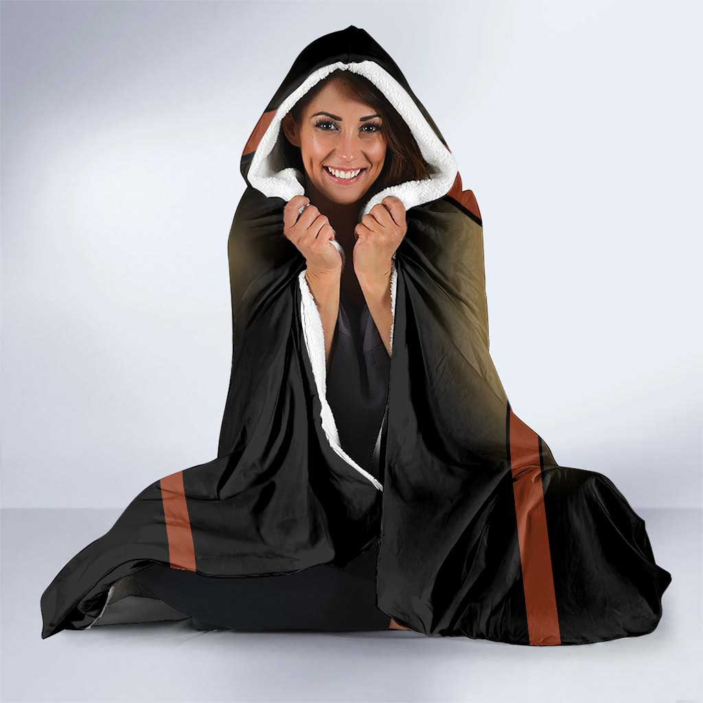 Senshi Viking Warrior Hooded Blanket Fantasy Game Art Style