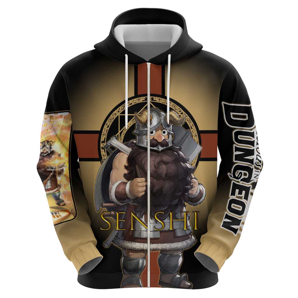 Senshi Viking Warrior Hoodie Fantasy Game Art Style