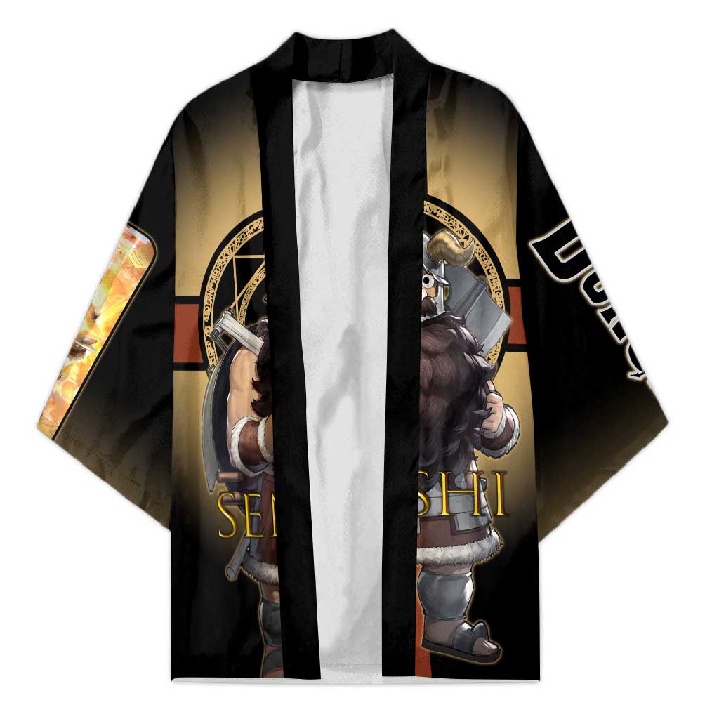 Senshi Viking Warrior Kimono Fantasy Game Art Style