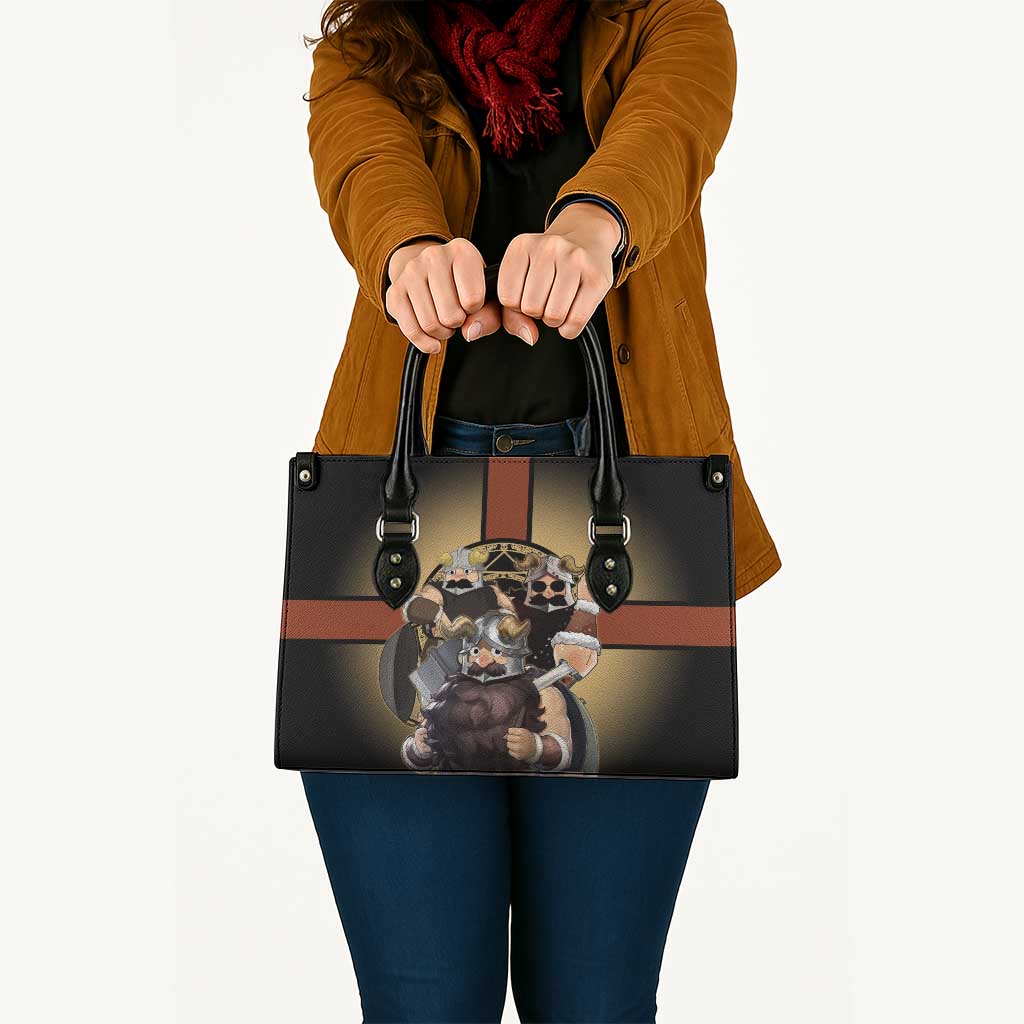 Senshi Viking Warrior Leather Bag Fantasy Game Art Style