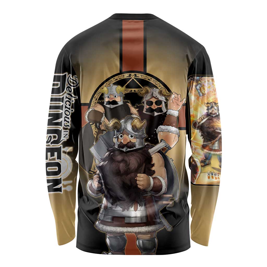 Senshi Viking Warrior Long Sleeve Shirt Fantasy Game Art Style