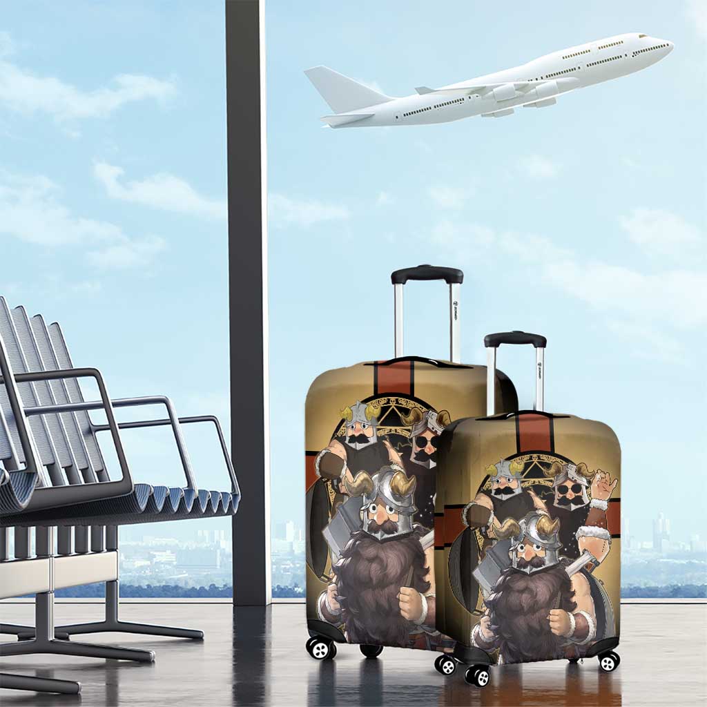 Senshi Viking Warrior Luggage Cover Fantasy Game Art Style