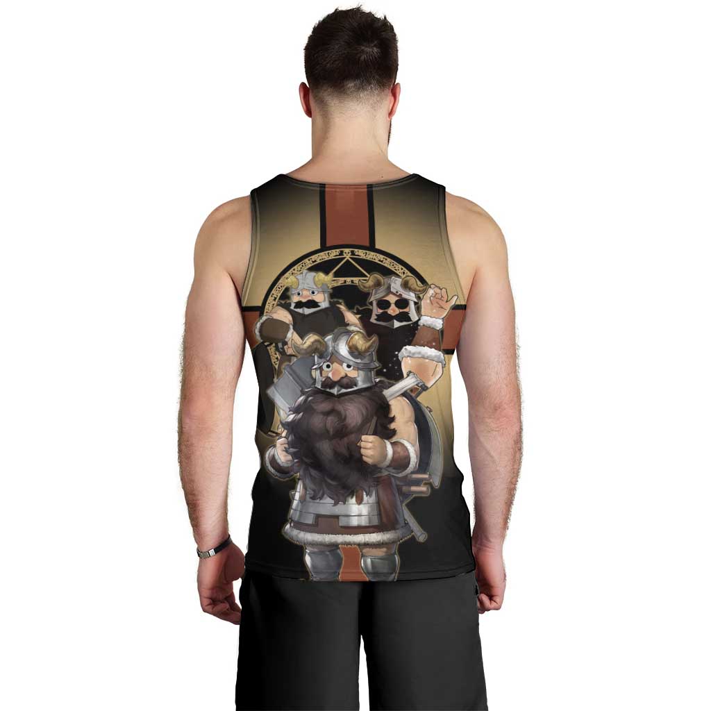 Senshi Viking Warrior Men Tank Top Fantasy Game Art Style