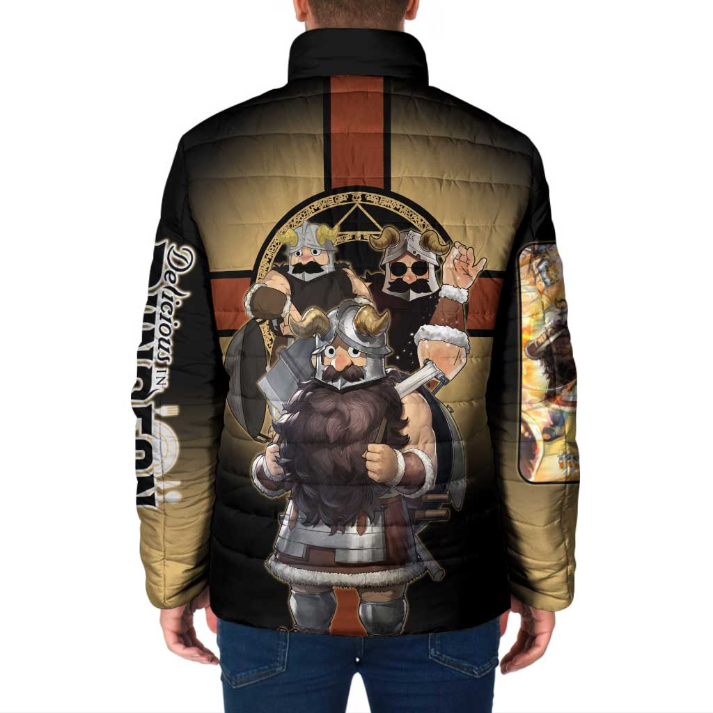 Senshi Viking Warrior Padded Jacket Fantasy Game Art Style