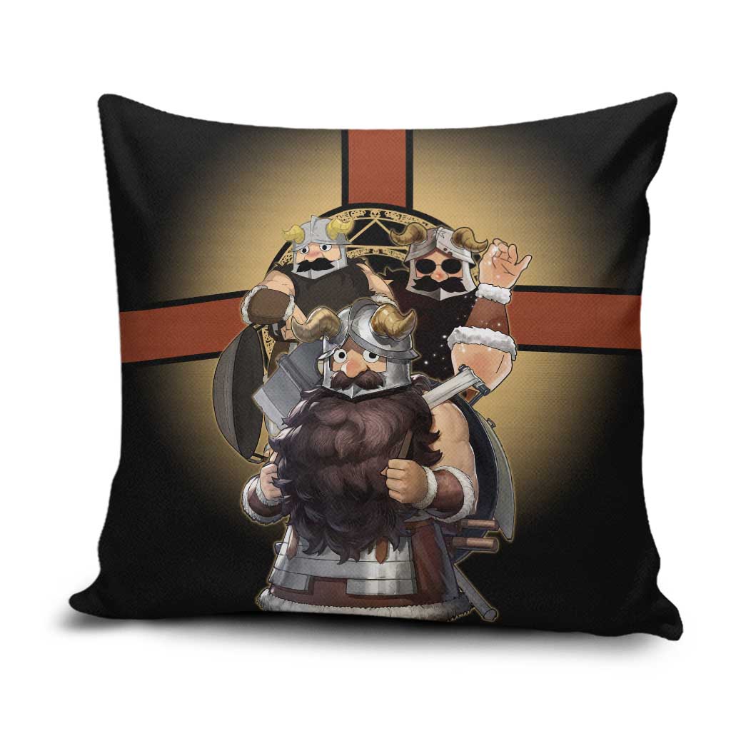 Senshi Viking Warrior Pillow Cover Fantasy Game Art Style