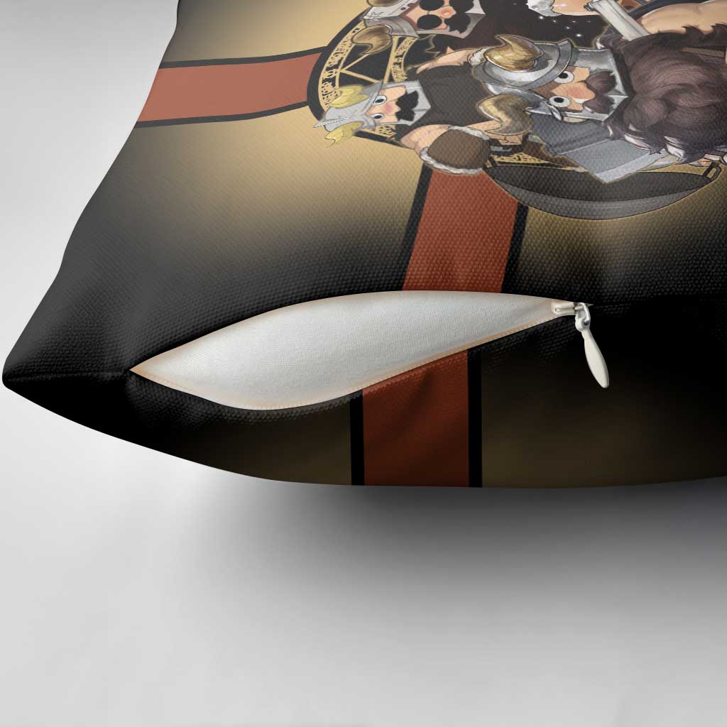 Senshi Viking Warrior Pillow Cover Fantasy Game Art Style