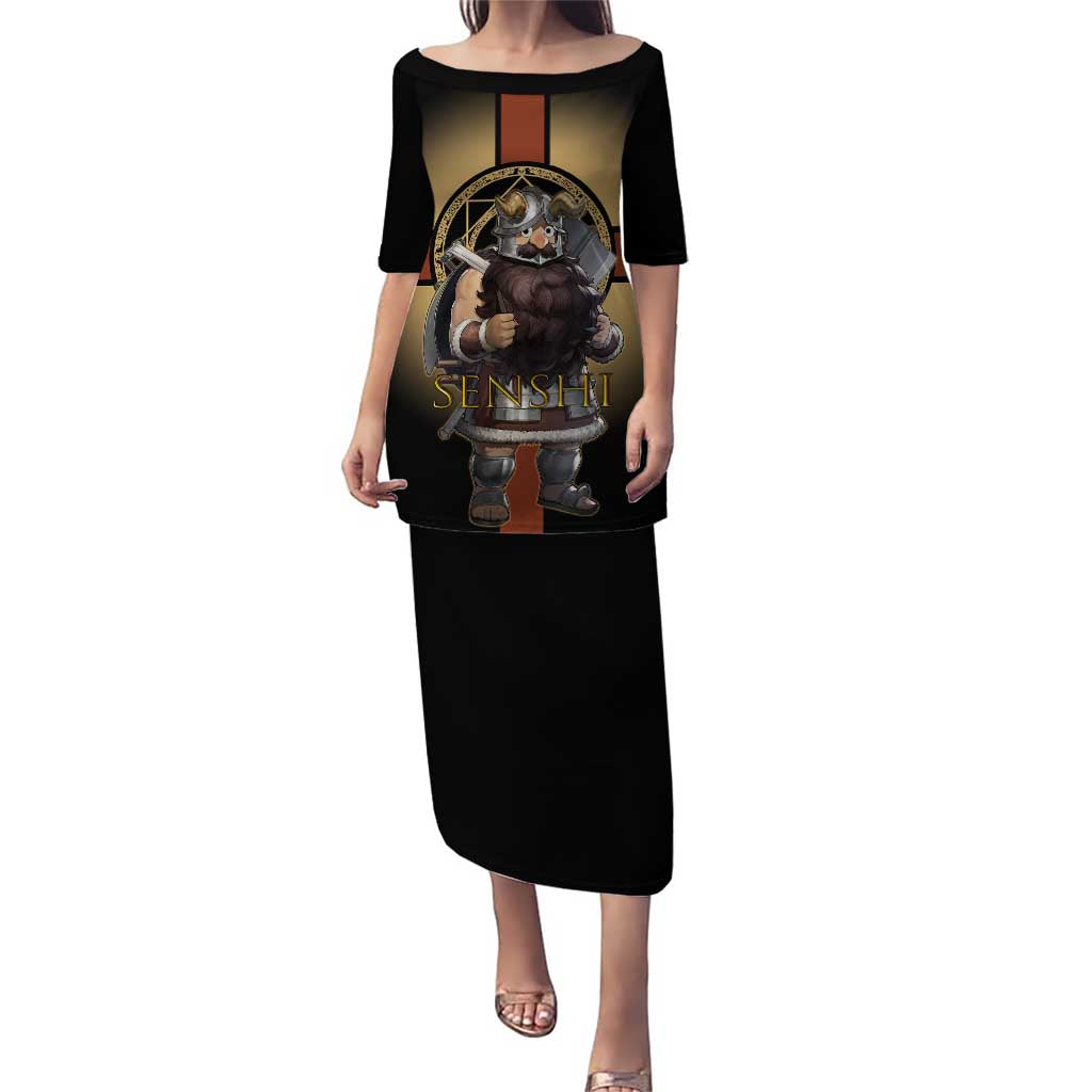 Senshi Viking Warrior Puletasi Fantasy Game Art Style
