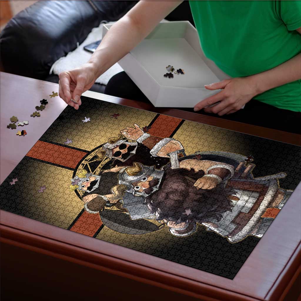 Senshi Viking Warrior Puzzle Fantasy Game Art Style