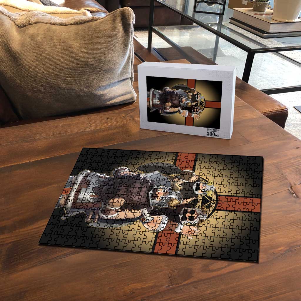 Senshi Viking Warrior Puzzle Fantasy Game Art Style