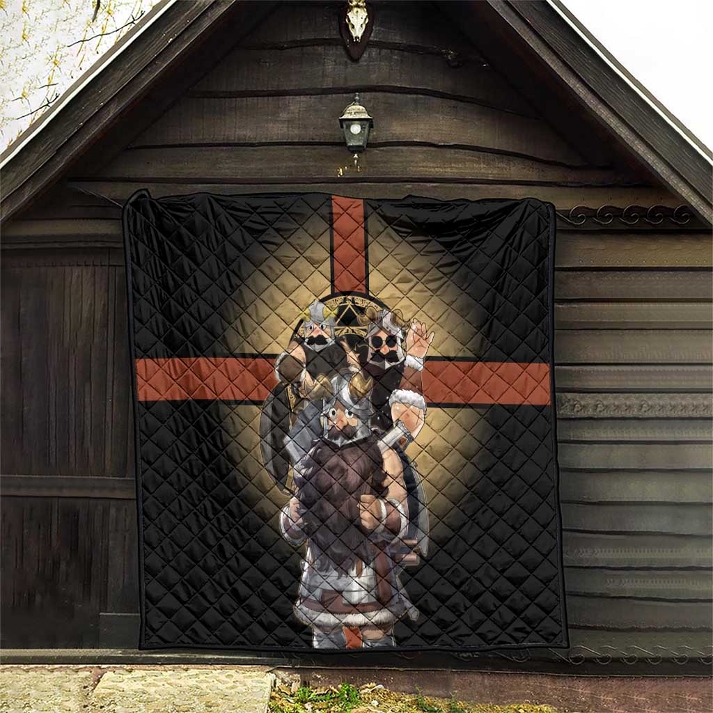 Senshi Viking Warrior Quilt Fantasy Game Art Style