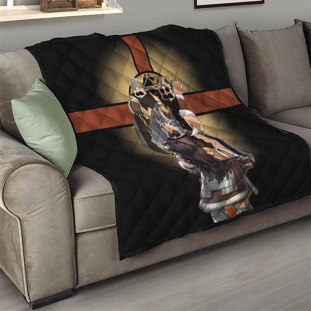 Senshi Viking Warrior Quilt Fantasy Game Art Style