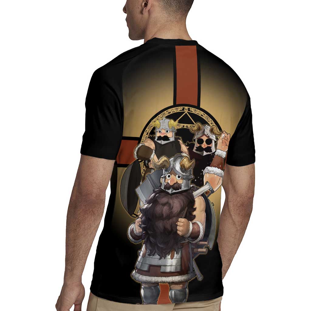 Senshi Viking Warrior Rugby Jersey Fantasy Game Art Style
