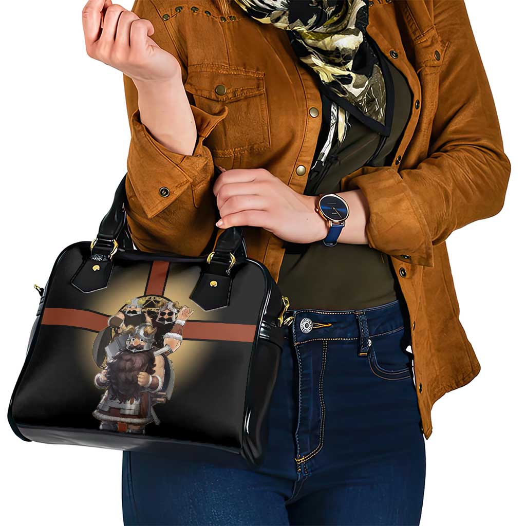 Senshi Viking Warrior Shoulder Handbag Fantasy Game Art Style