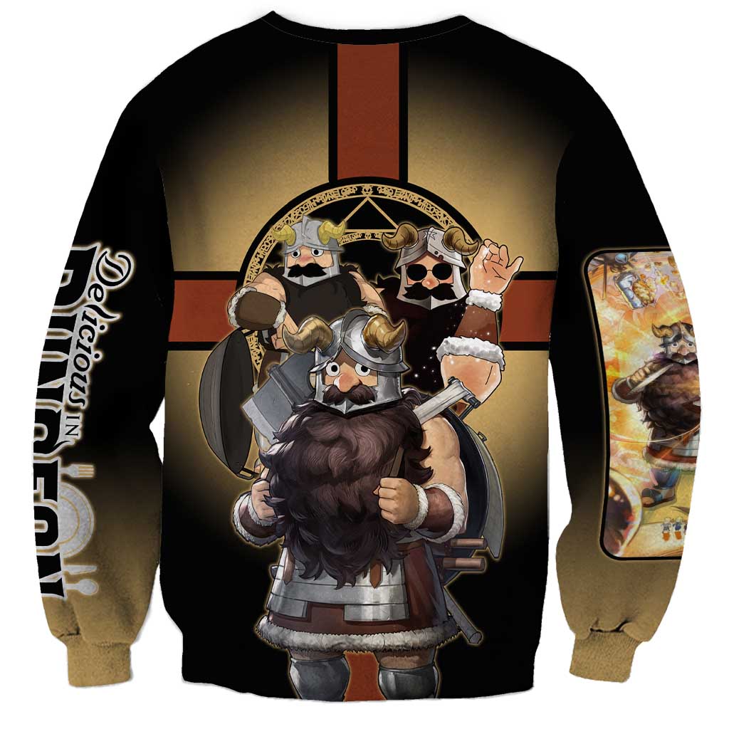 Senshi Viking Warrior Sweatshirt Fantasy Game Art Style