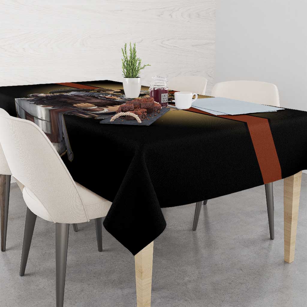 Senshi Viking Warrior Tablecloth Fantasy Game Art Style