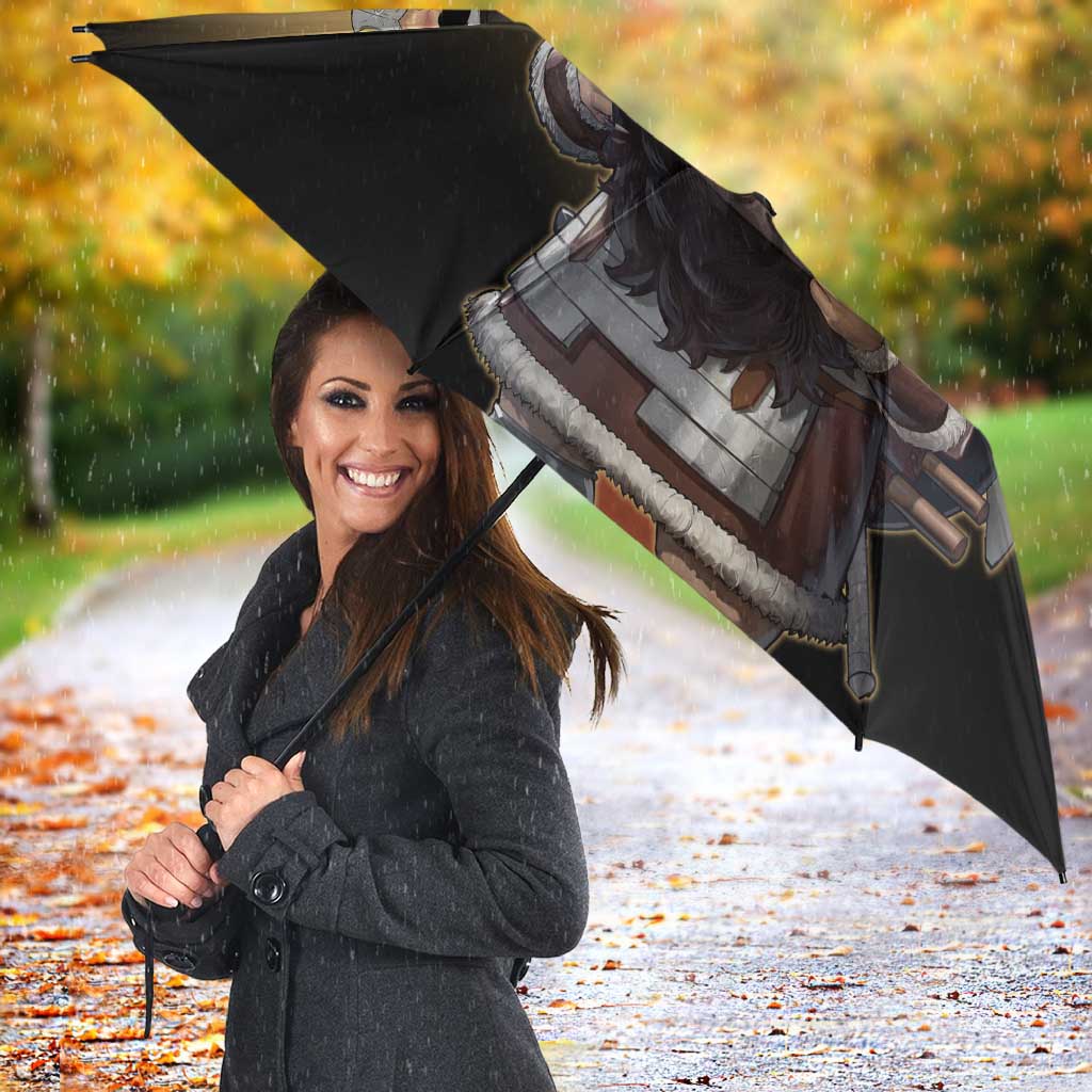 Senshi Viking Warrior Umbrella Fantasy Game Art Style