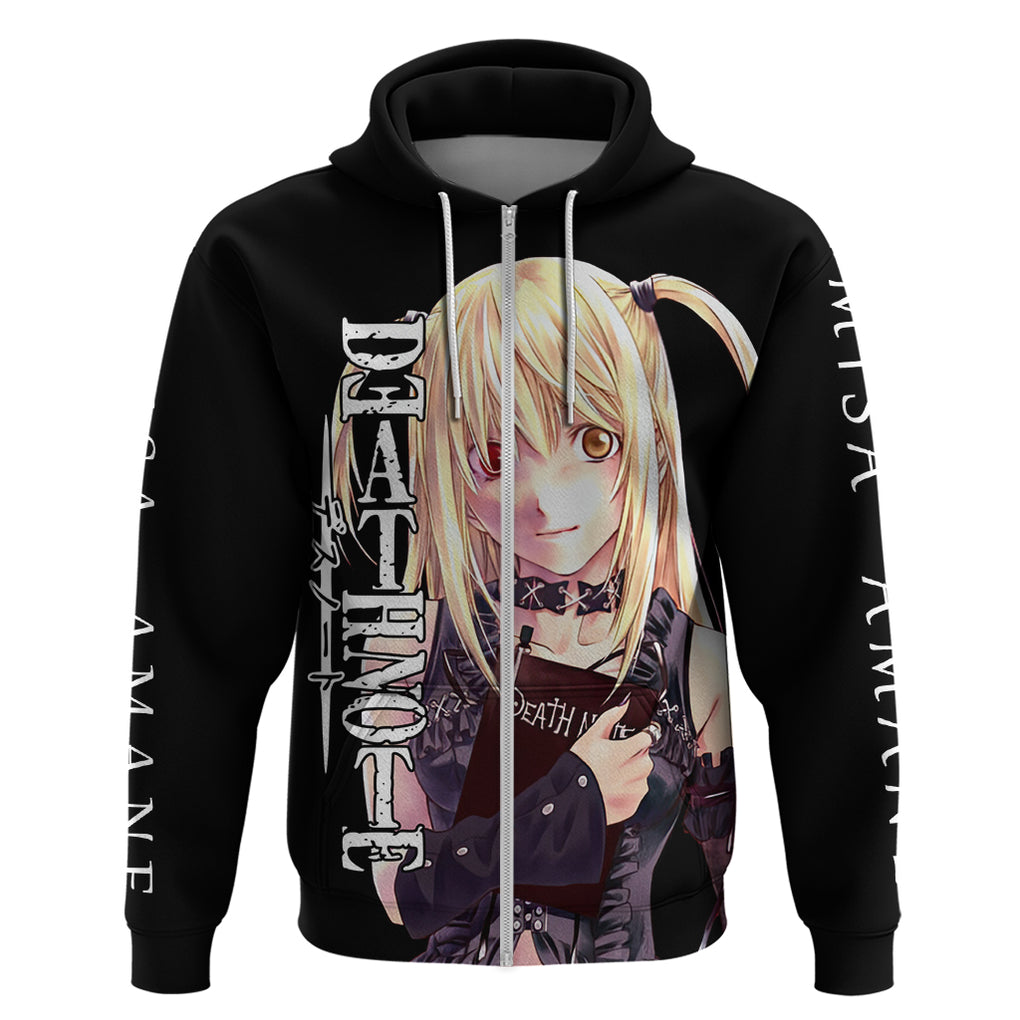 Misa Amane Zip Hoodie