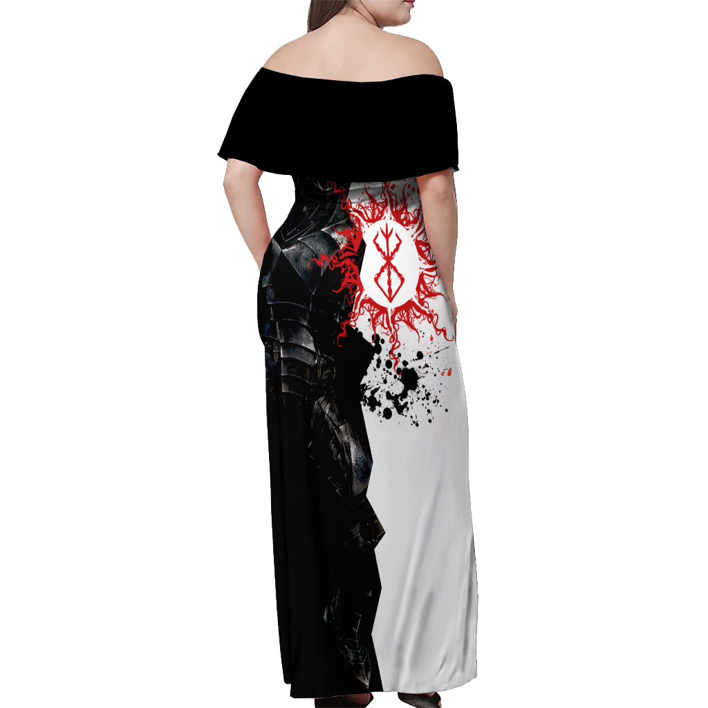 Guts - Perfect Gift Idea Off Shoulder Maxi Dress