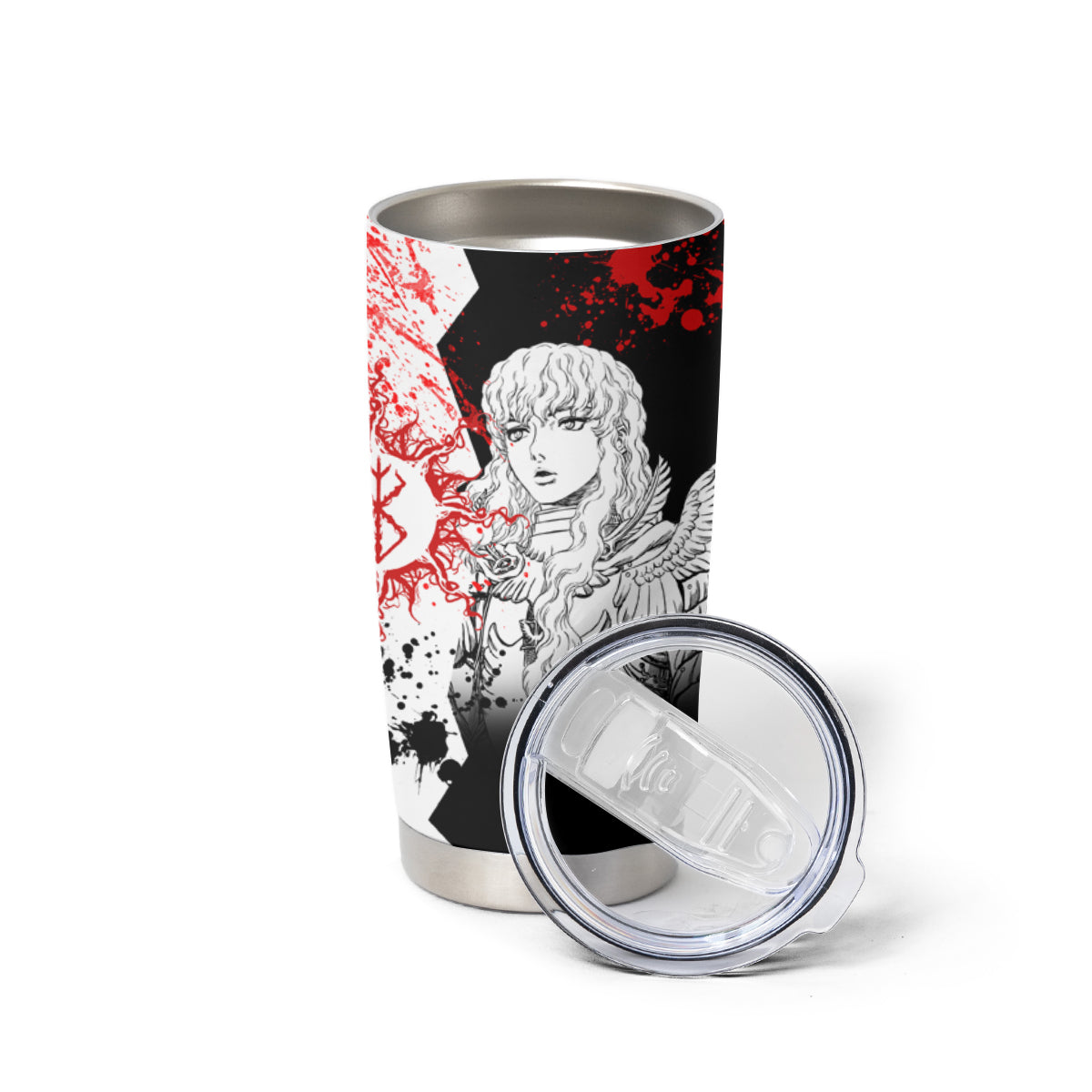 Griffith - Grunge Black And White Tumbler Cup