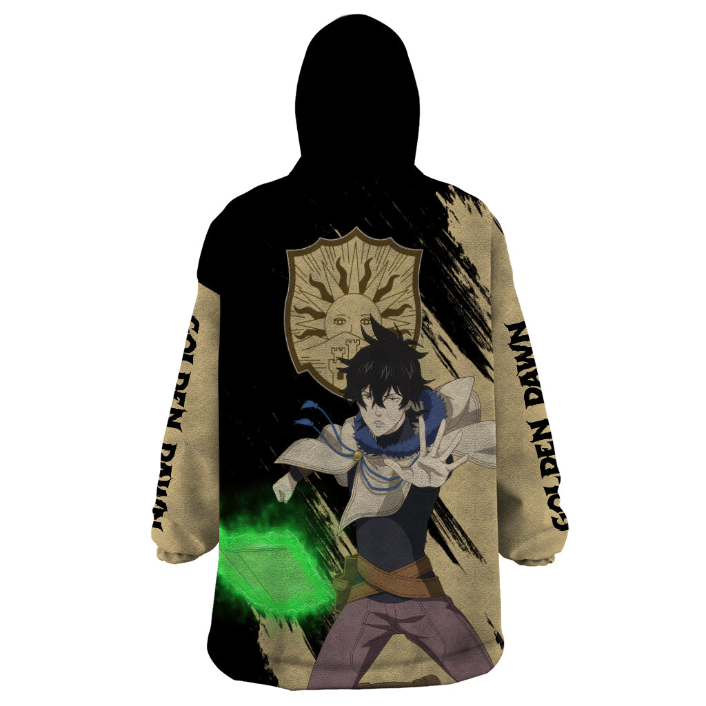 Yuno Wearable Blanket Hoodie Golden Dawn