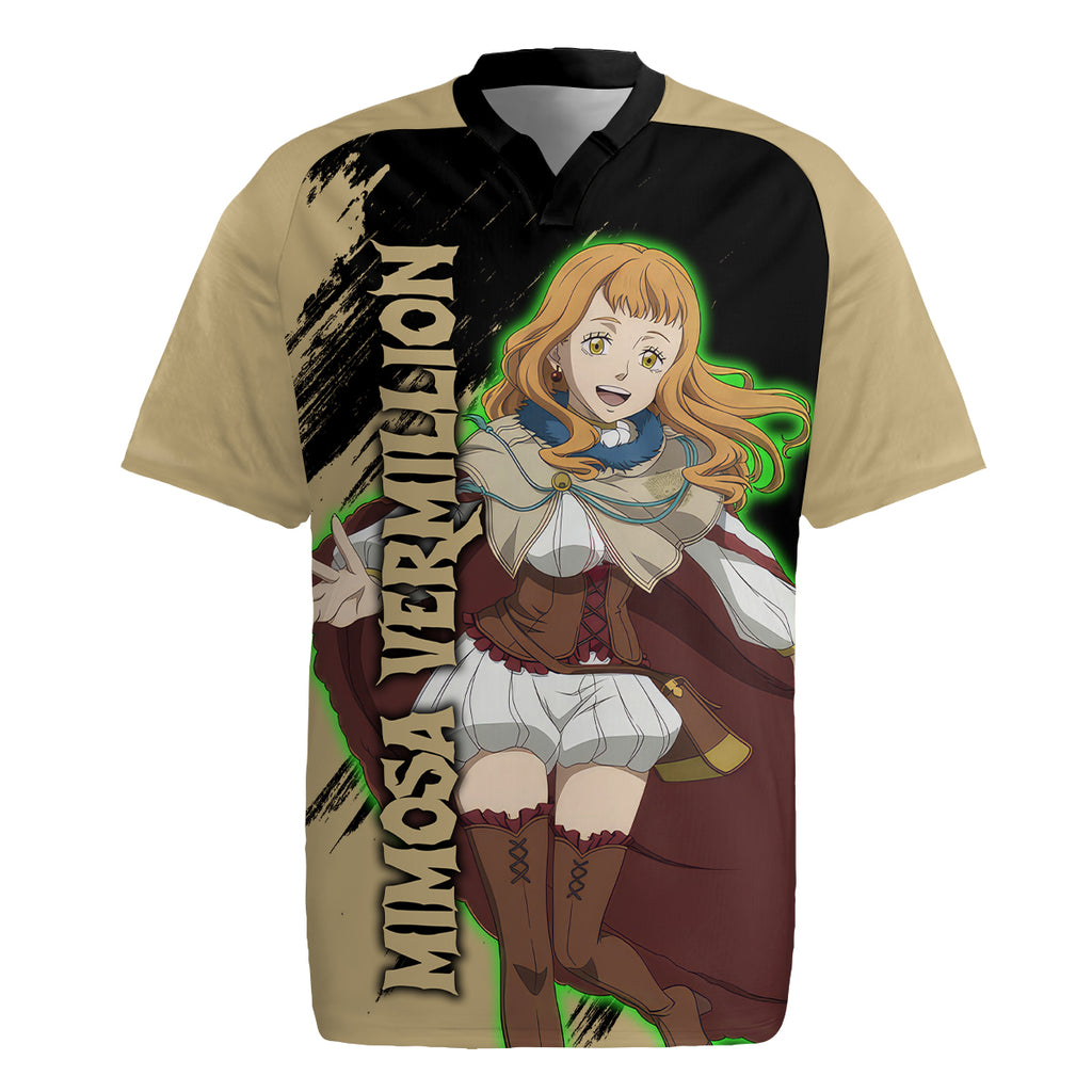 Mimosa Vermillion Rugby Jersey Golden Dawn