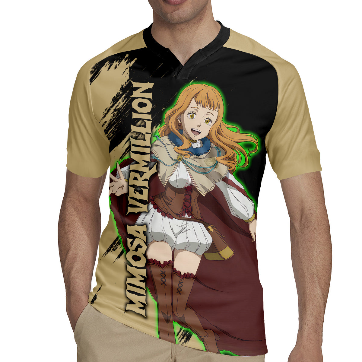 Mimosa Vermillion Rugby Jersey Golden Dawn